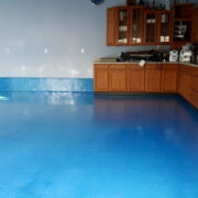 Garage Renovation garage renovation powerwashed interior paint and floor epoxy/