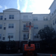 Light industrial pressure washing